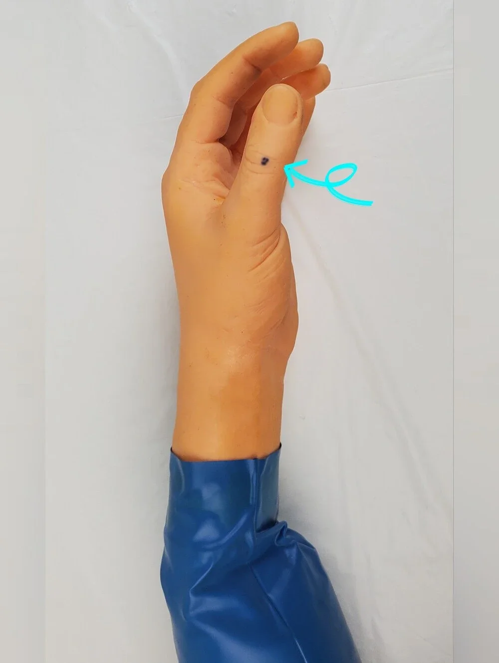 Realistic Fake Plastic Hand Halloween Haunted House Zombie Prop READ - GUC